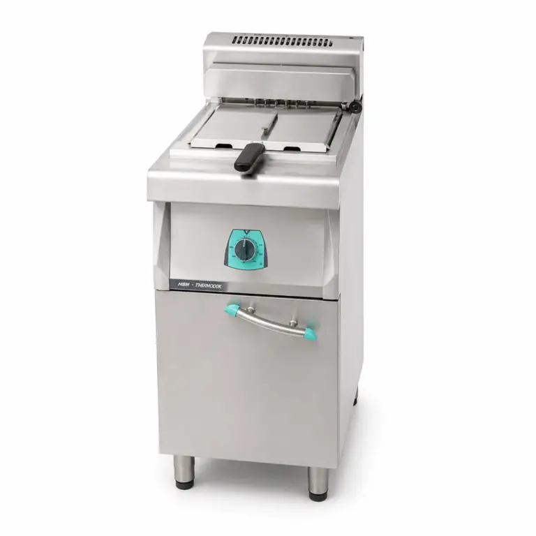 Friteuse électrique Thirode FR25 sur placard support reconditionné par Marescol